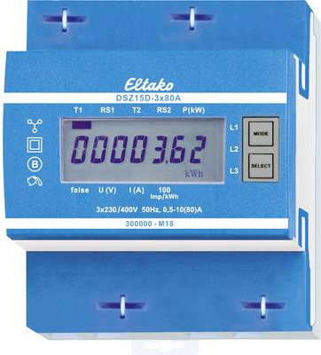 DSZ15D-3x80A MID Three-Phase Electricity Meter