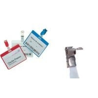 DURABLE Namensschild 60x90mm mit Clip teildeckend 1 Pg. à 25 Stück 810606