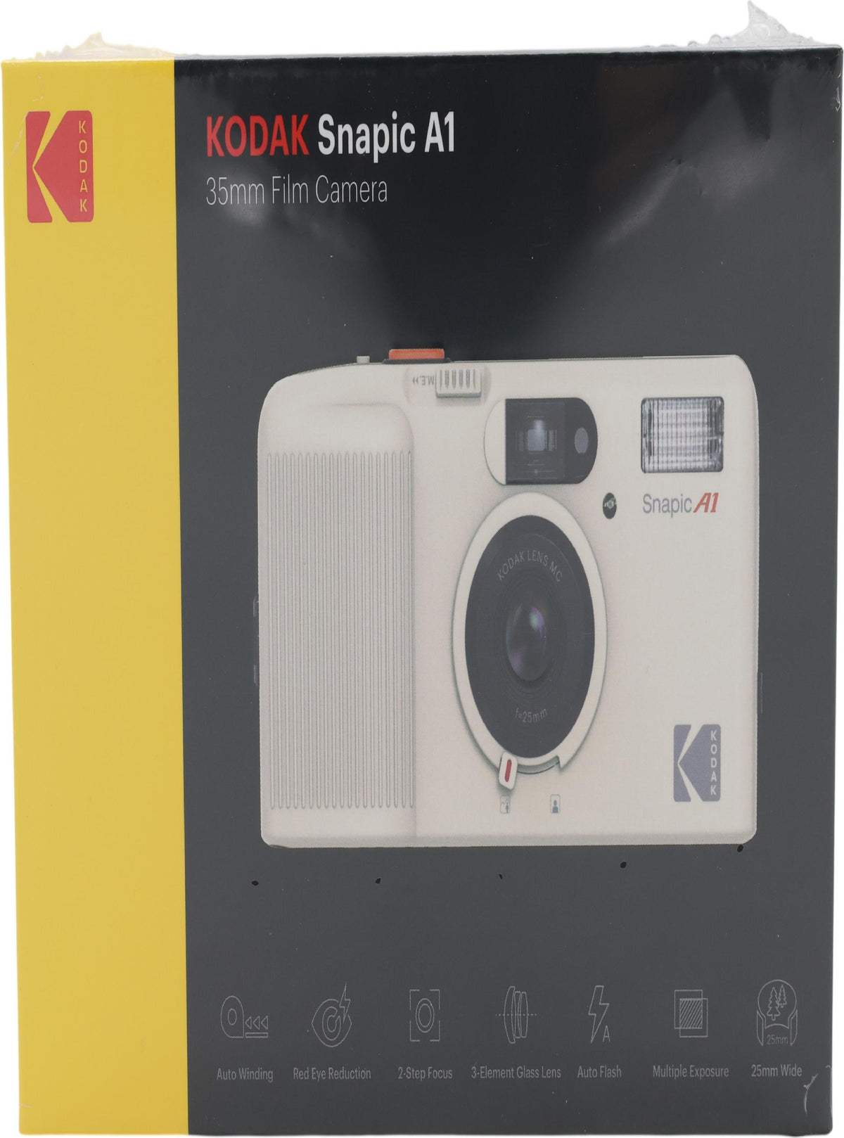 Kodak Snapic A1 Compact Film Camera 35 mm Ivory Kodak Model 1314077