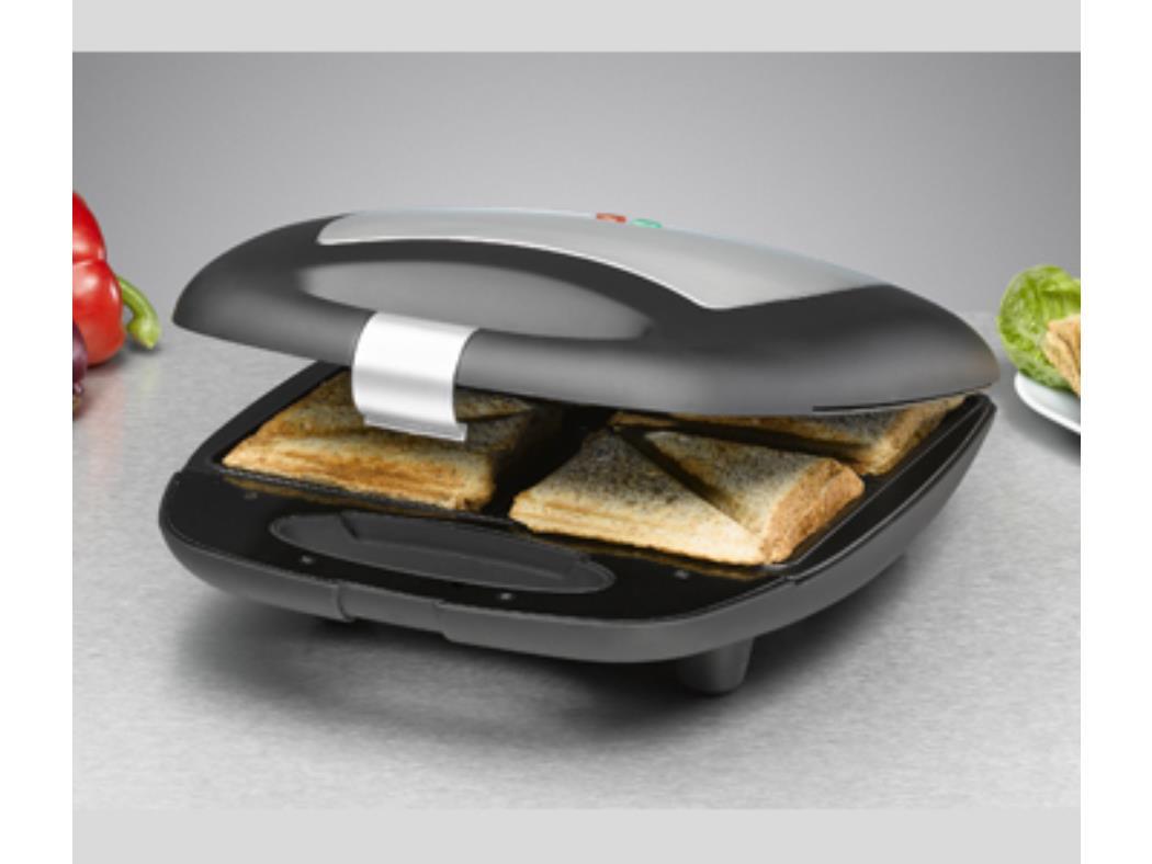 Rommelsbacher Sandwich Maker - 1400 W - ST 1410