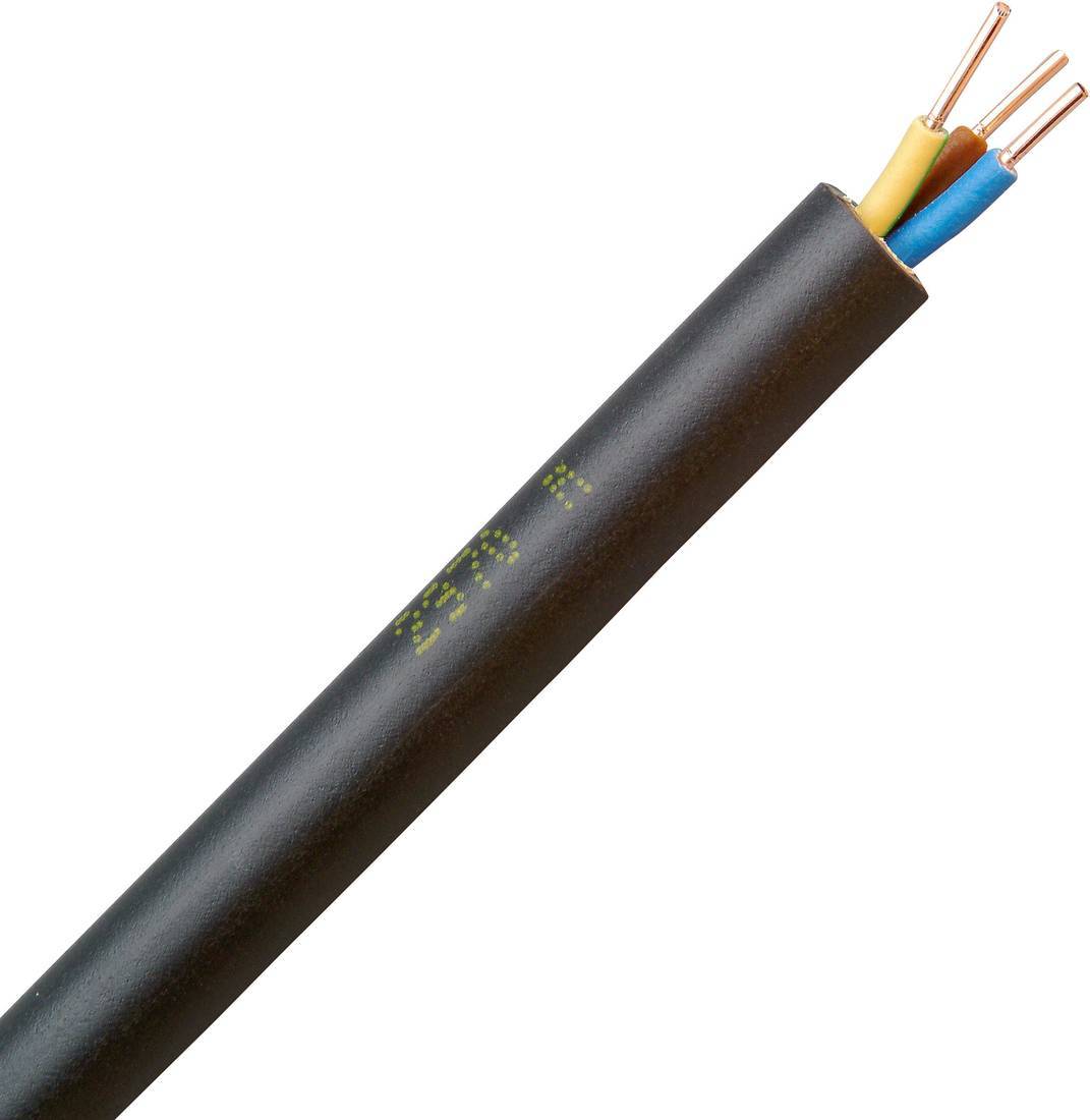 Kopp Erdkabel NYY-J 3 G 1.50 mm² black 153310045 10 m (153310045)