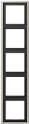 JUNG ES 2985 Switch - Black Stainless Steel - 81 mm Width - 365 mm Height