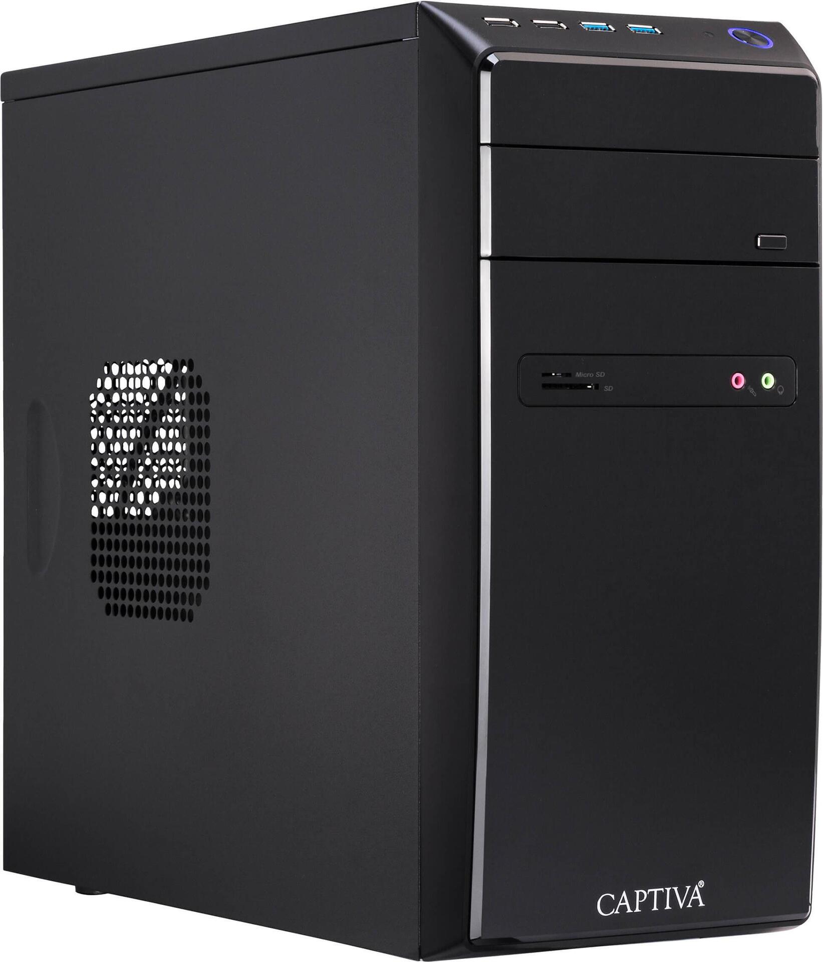 Captiva Power Starter R64-120 5600 G AMD Ryzen 5 16 GB DDR4-SDRAM 500 GB SSD Windows 11 Home PC Schwarz (64120)