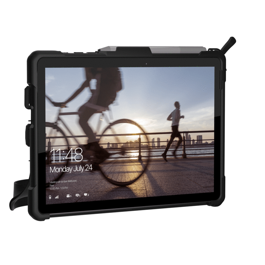 UAG Rugged Case for Microsoft Surface Go 1-4 with Handstrap - Plasma Ice