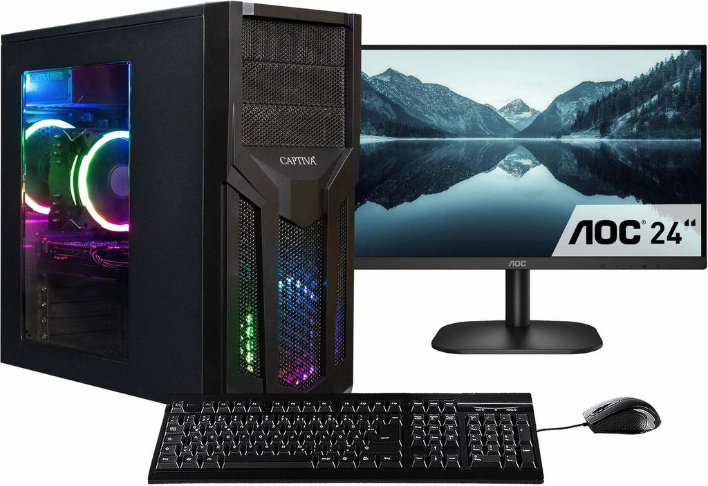 CAPTIVA Power Starter R80-013 AMD Ryzen 7 16 GB DDR4-SDRAM 500 GB SSD Windows 11 Home TFT Display 7-Prozessor