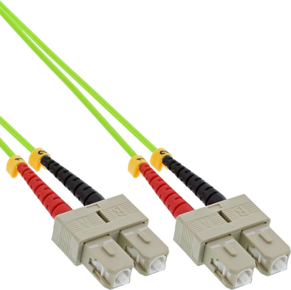 InLine SC Multi-Mode Patch Cable (M) to SC Multi-Mode (M) 10 m OM5 83510Q