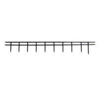 GBC SureBind 25 mm Binding Strips, 10 Rings, A4, Black, 100 Strips