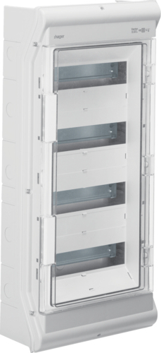 Hager Vector IP65 4x12PLE UV-Stabil LE VE412PN