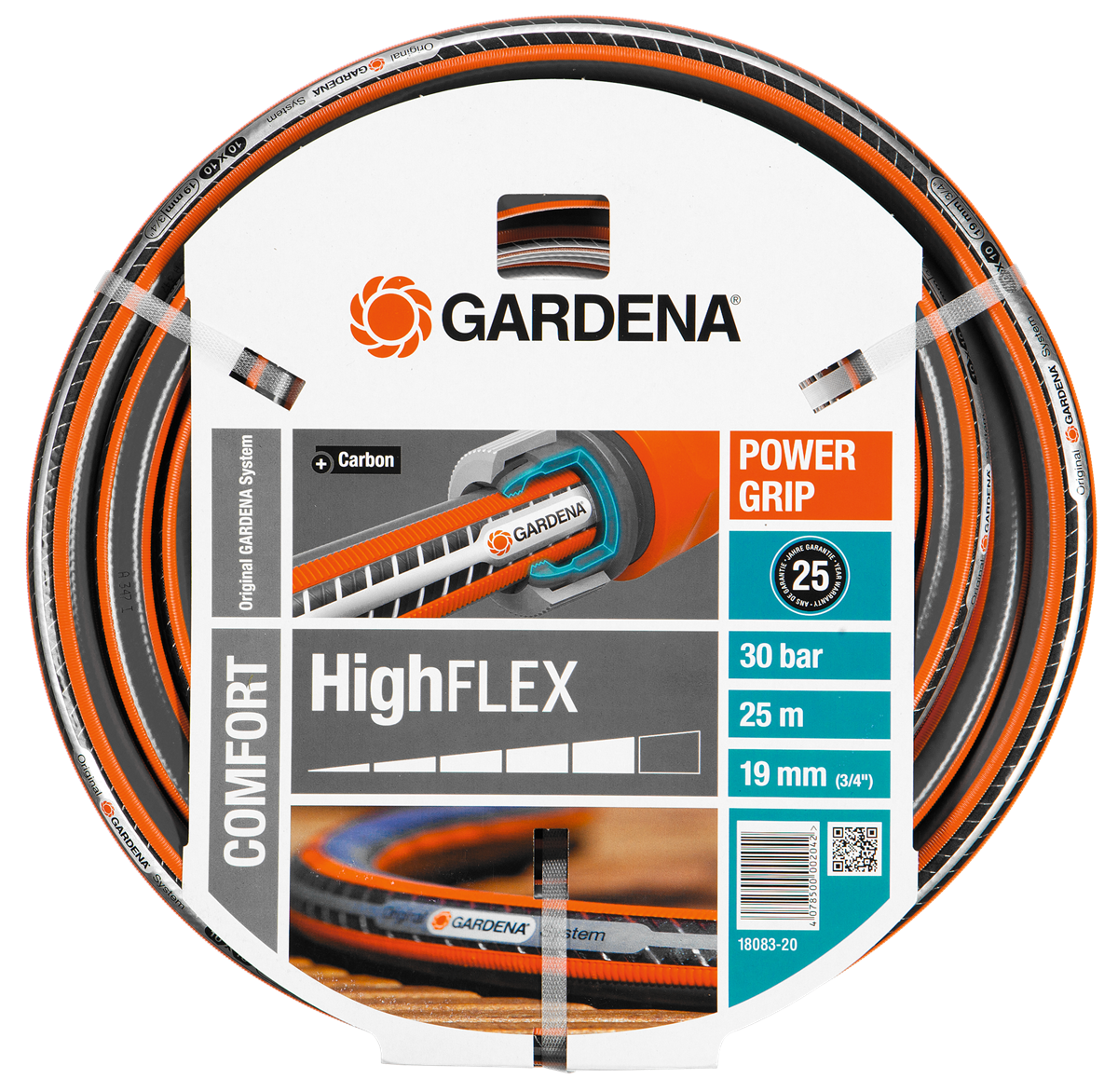 Gardena Comfort HighFLEX Hose - 25 m (18083-20)