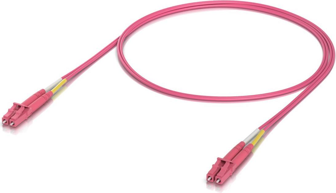Ubiquiti OM4 Multi-Mode Fiber Patch Cable – 1 m – Duplex LC UPC OM4-Multimode-Glasfaser-Patchkabel OM4-Duplex-LC-UPC-Glasfaser-Patchkabel OM4-Multimode-Faser