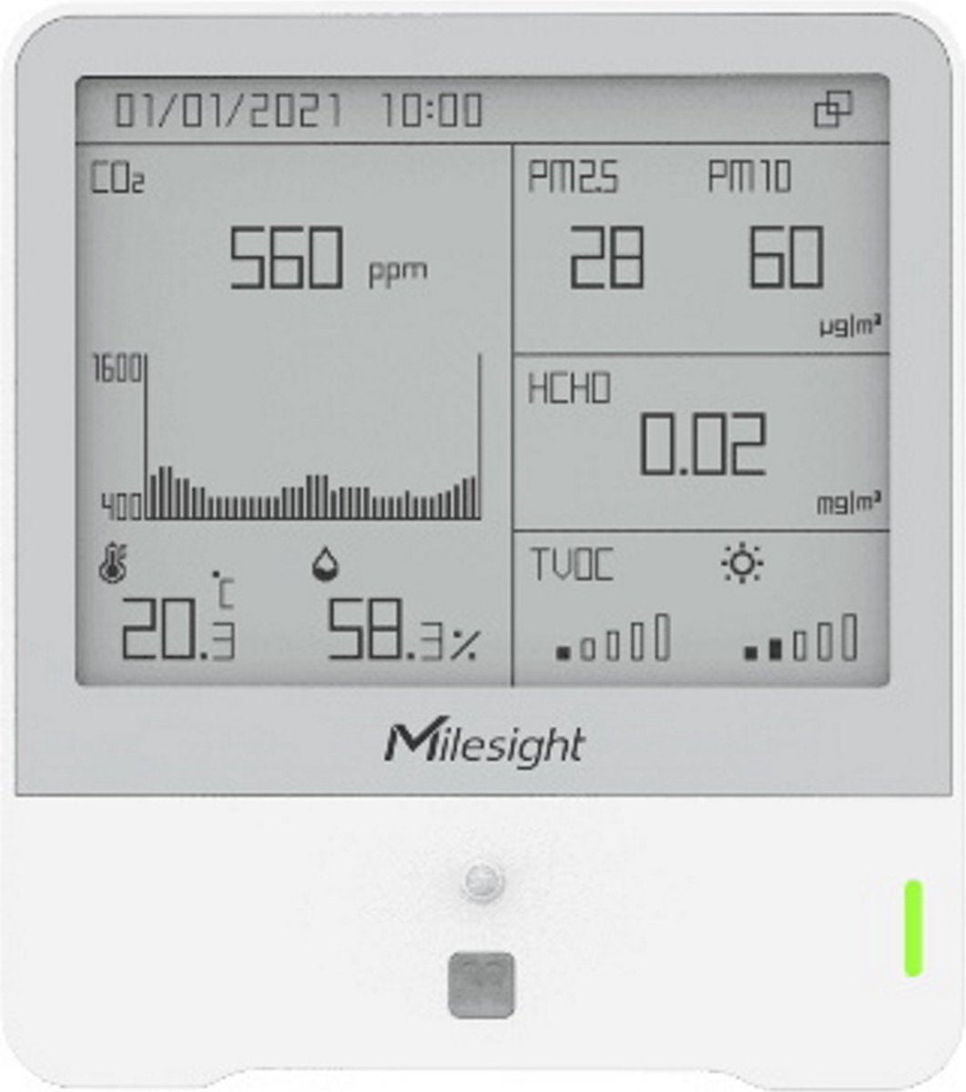 Milesight IoT LoRaWAN Indoor Ambience Monitoring Sensor AM319 O3 (AM319-868M-O3)