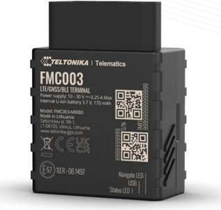 Teltonika FMC003 GPS Tracker - 0.128 GB - Black (FMC003)