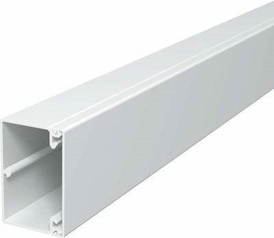 OBO Bettermann Corner Extractor Hood - Wall and Ceiling Duct - WDK 40060 - Pure White (6191134)