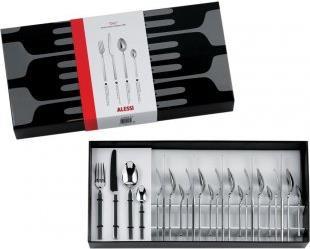Alessi Dry Cutlery Set - Stainless Steel (4180S24)
