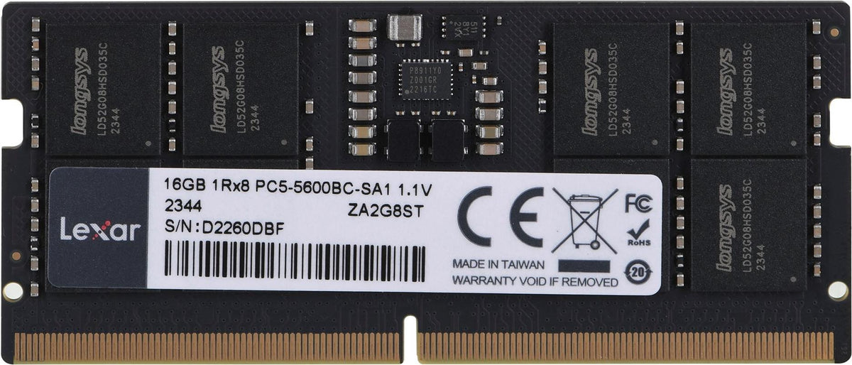 Lexar LD5S16G56C46ST-BGS - 16 GB DDR5 5600 MHz Memory Module
