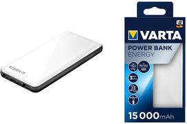 Varta Energy Powerbank 10000 mAh 15 Watt 3 Output Ports (57976 101 111)