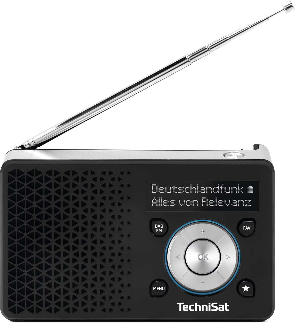 Technisat DIGITRADIO 1 A - DAB+ Digital Radio - RDS, 40 Station Presets - Made in Germany