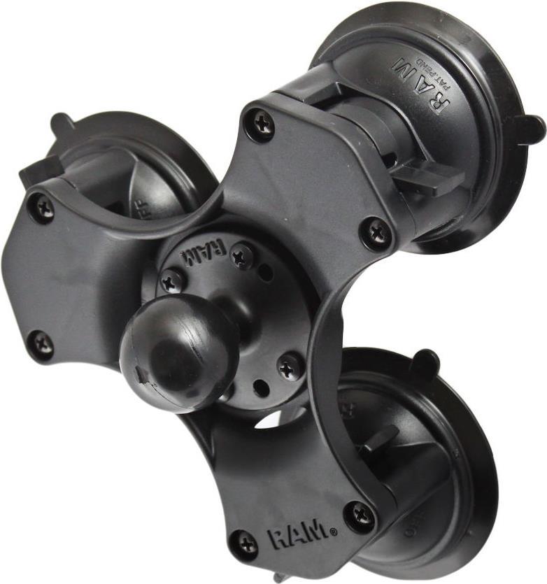 RAM Mounts RAP-365-224-1U Triple Suction Cup Base - RAP-365-224-1U