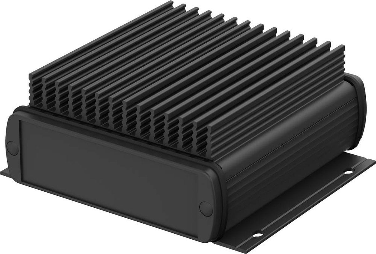 Bopla ABPH 1000-0100 KWL ALUBOS_SET 84410100.HMT1 Profile Housing 140x125x60 Aluminium Black (RAL 9005) 1 pc.