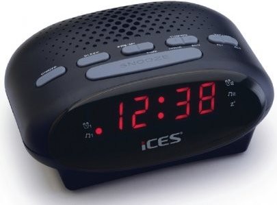Clock Radio LENCO ICES ICR-210 - Black (ICR210 BLACK)