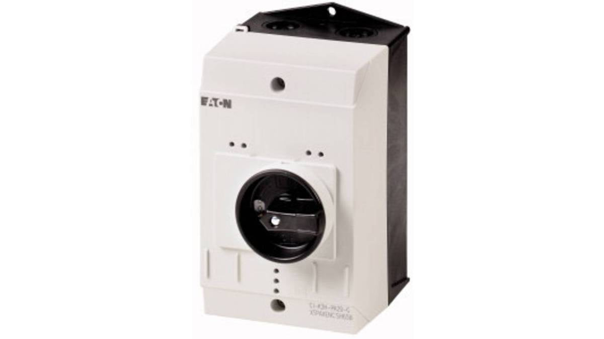 Eaton Empty Enclosure with Rotary Switch 160 x 100 x 100 mm Black Grey CI-K2-PKZ0-NA-G 262680