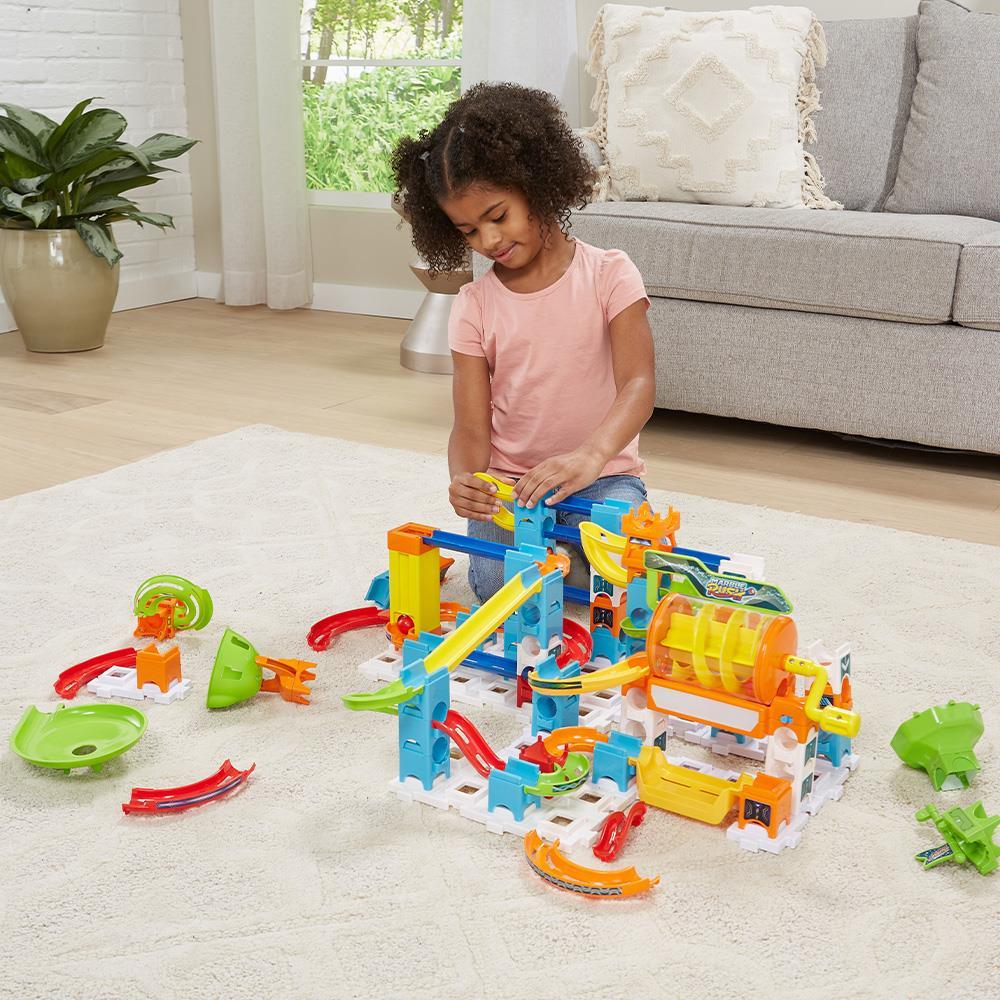 VTech Marble Rush Super Action Set L100 E for Ages 4+ with Sound, Batteries Required, Multicolor (80-519404)