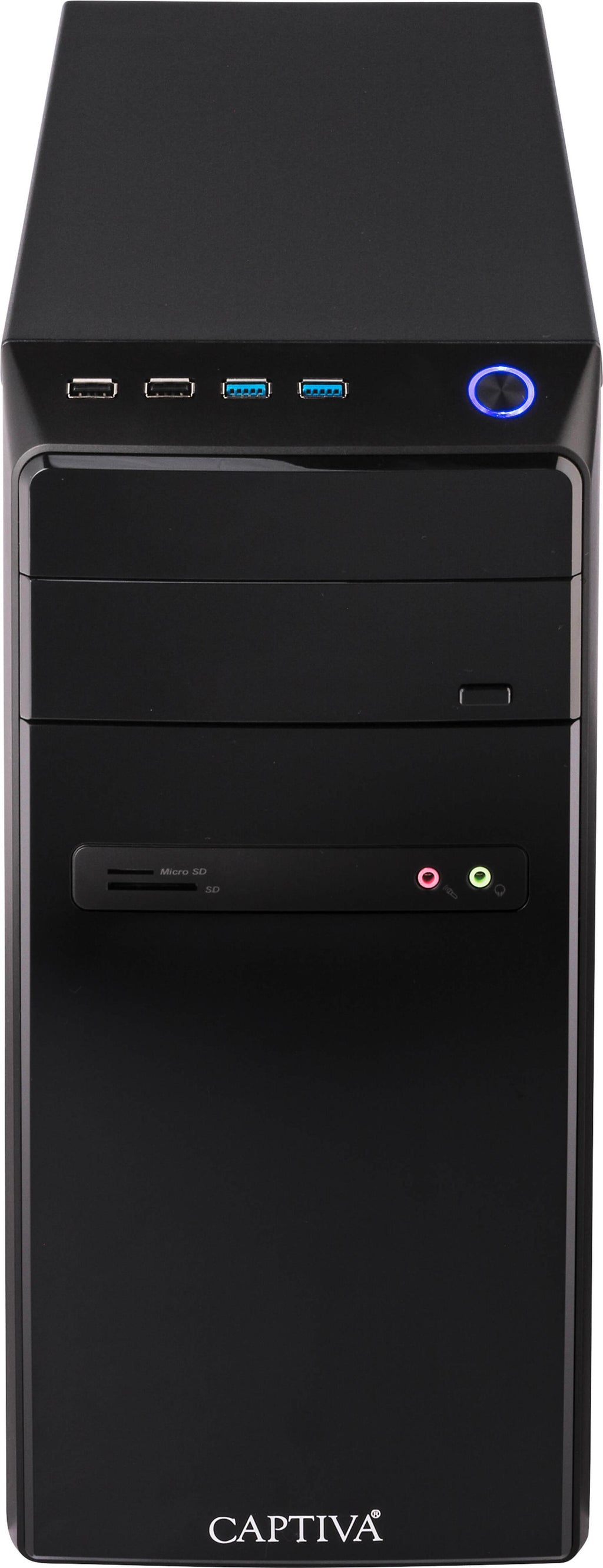 Captiva Power Starter R64-148 - AMD Ryzen 5 - 8 GB DDR4 - 480 GB SSD - Windows 11 Home (64148) DDR4-SDRAM