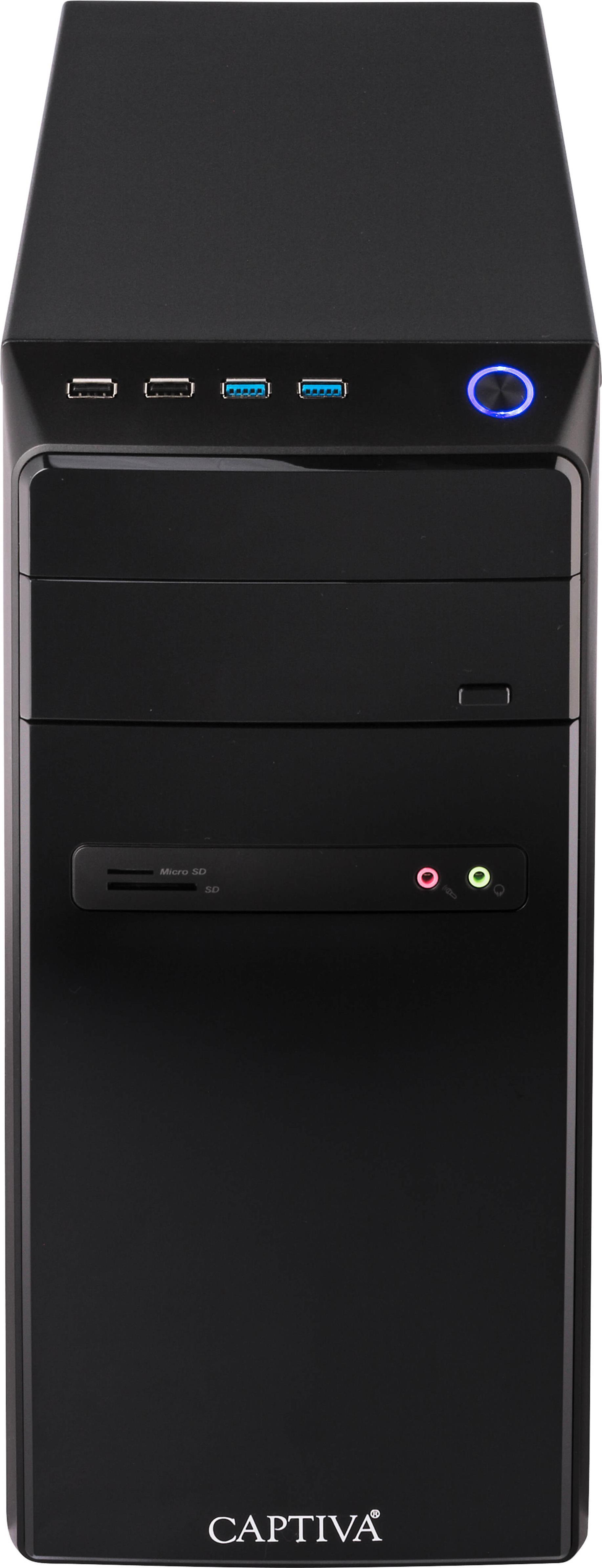 Captiva Power Starter R64-148 - AMD Ryzen 5 - 8 GB DDR4 - 480 GB SSD - Windows 11 Home (64148) DDR4-SDRAM