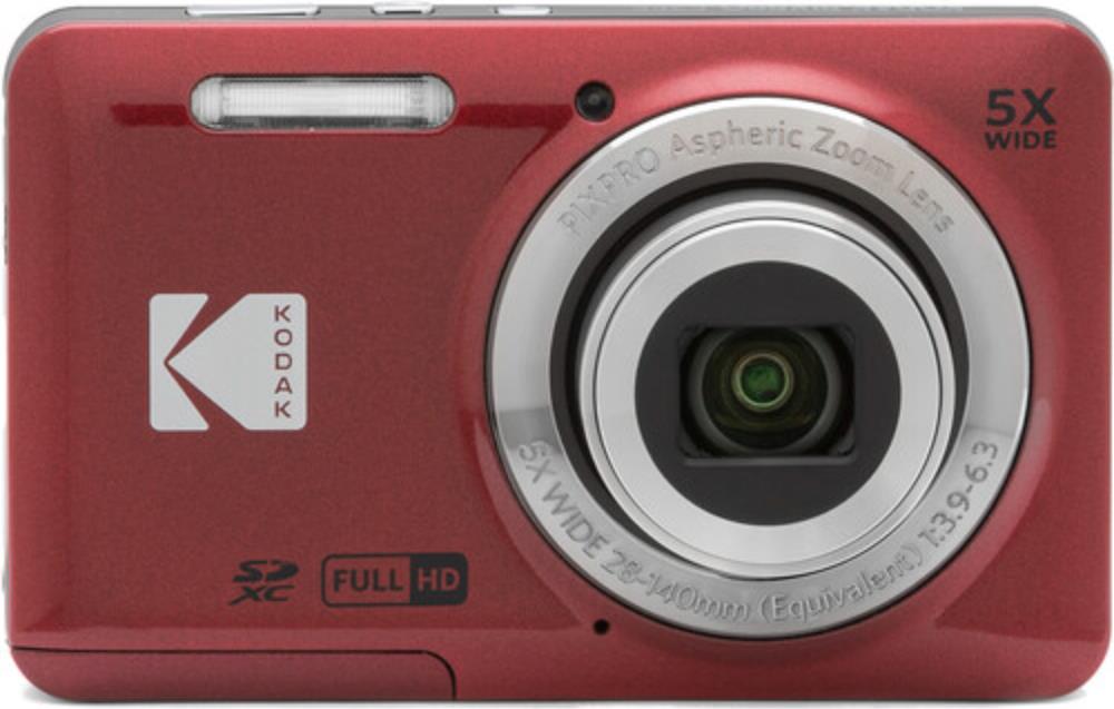 Kodak PIXPRO FZ55 16 MP Compact Camera Red FZ55RD