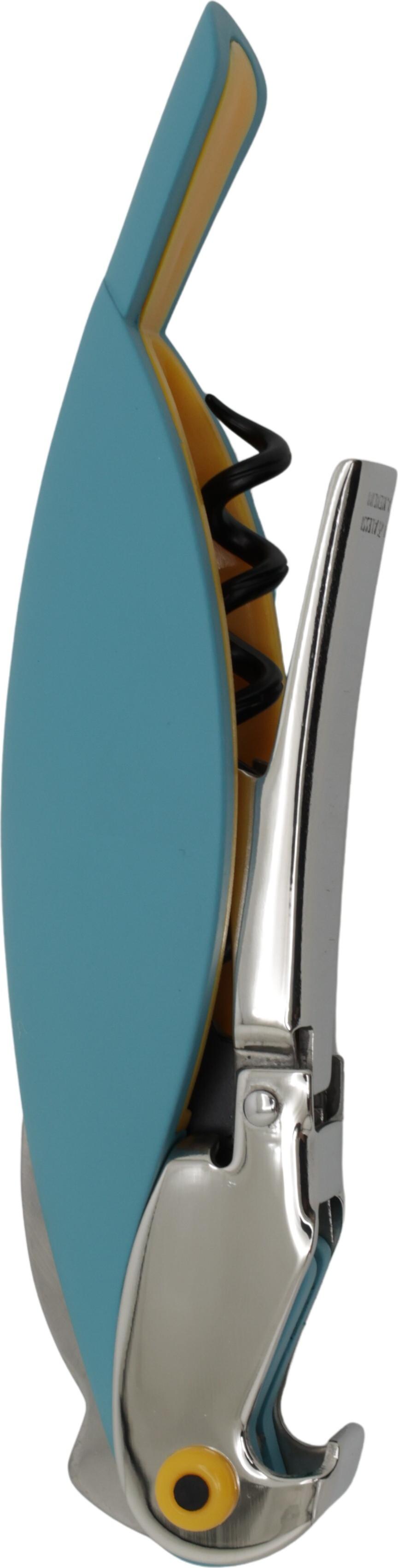 Alessi AAM32 AZ Wing Corkscrew Blue Stainless Steel