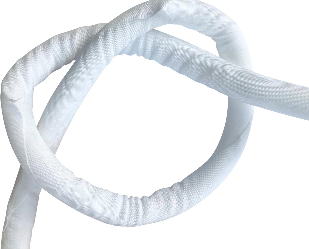 Vivolink VLSC3825000W Cable Organizer Sleeve - White - 1 Piece