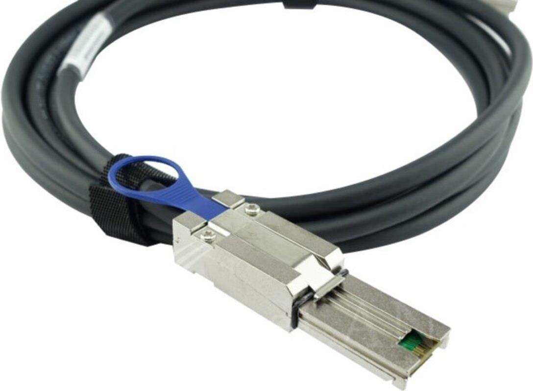 BlueLAN QNAP CAB-SAS10M-8088 Compatible MiniSAS Cable 1 Meter (CAB-SAS10M-8088-BL)