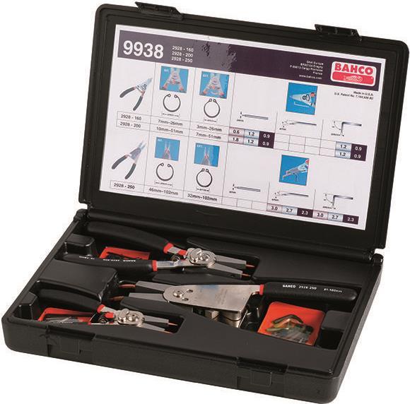 Bahco 9938 Circlip Pliers Set (9938)