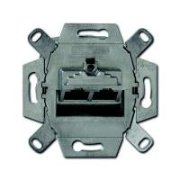 Busch-Jaeger RJ-45 Metallic Socket - 0218/12-101
