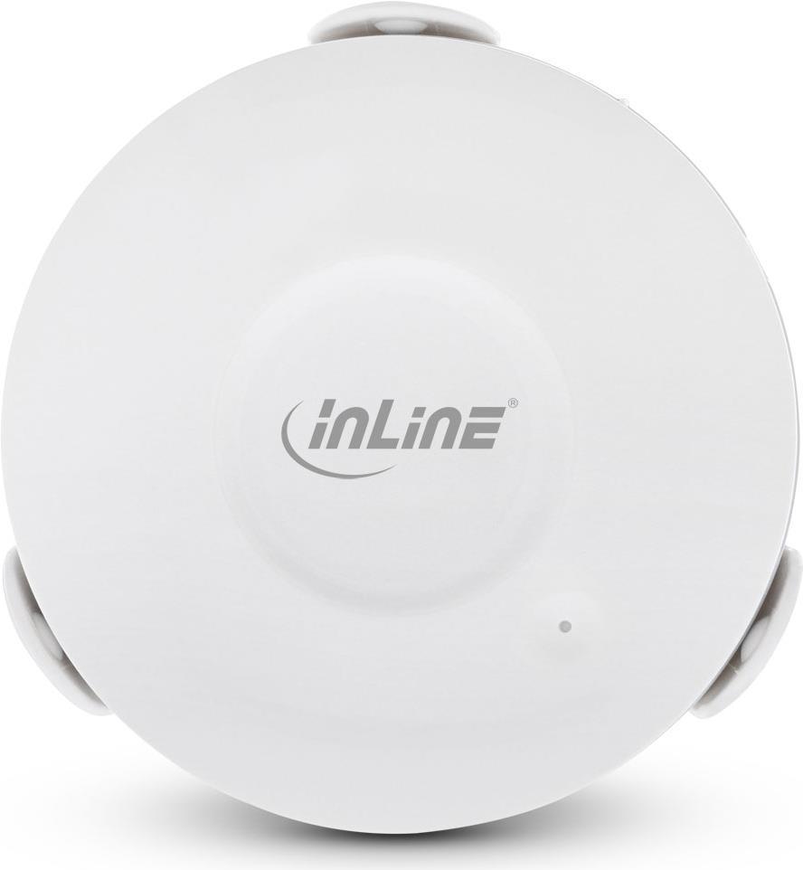 InLine SmartHome - Humidity Sensor - Wireless - 802.11b/g/n - 2.4 GHz - White