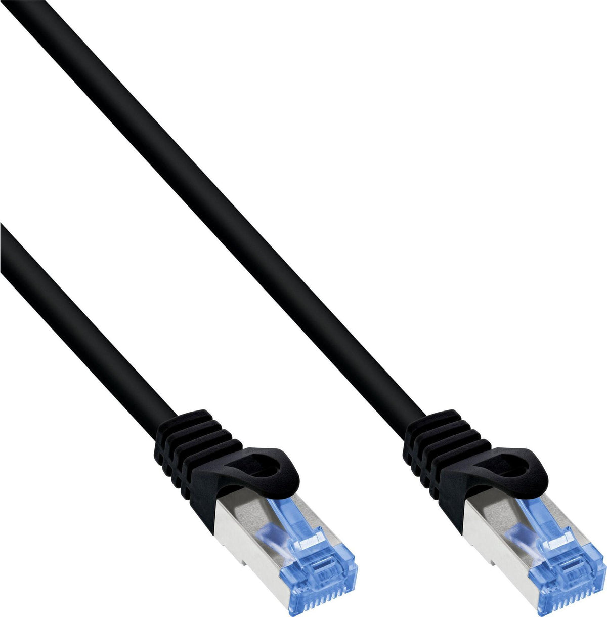 InLine 74840S Network Cable 40 m Cat6a S/FTP Black (74840S)