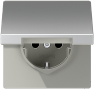 Jung SCHUKO Socket 16A 250V Hinged Cover AL 1520 KL AN AL1520KLAN