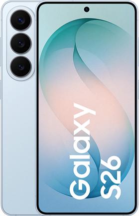 Samsung Galaxy S26 5 G Smartphone - 6.3" Dynamic AMOLED - 12GB RAM - 256GB - Sky Blue