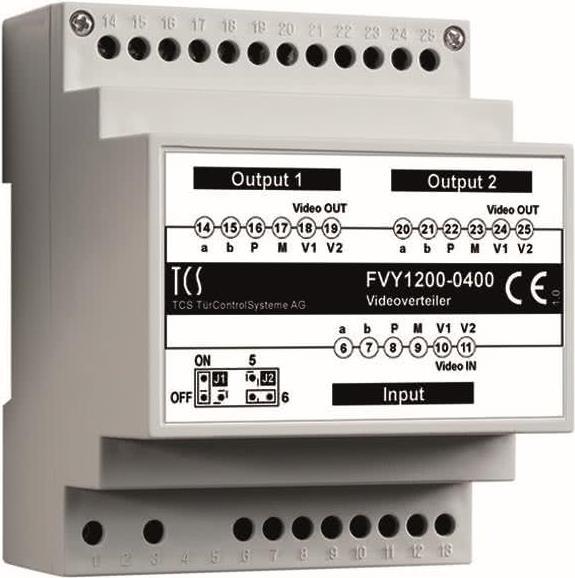 Videosignalverteiler 2fach VT02-SG FVY1200-0400 (FVY1200-0400)