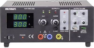 VOLTCRAFT VLP-1303 Laboratory Power Supply, Adjustable 0-30V, 0.01-3A (VC-8146845)