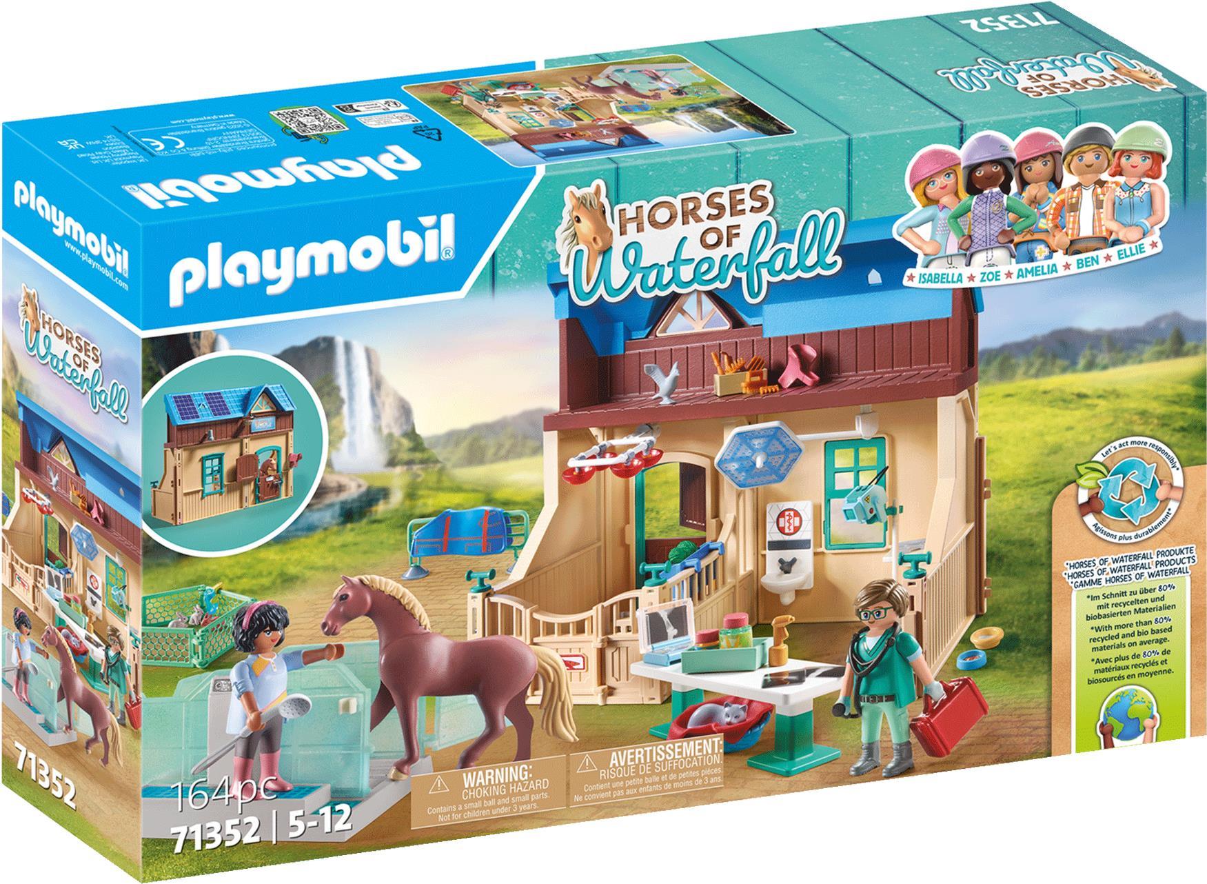 Playmobil Horses of Waterfall - Riding Therapy & Veterinary Practice - Multicolor (71352)