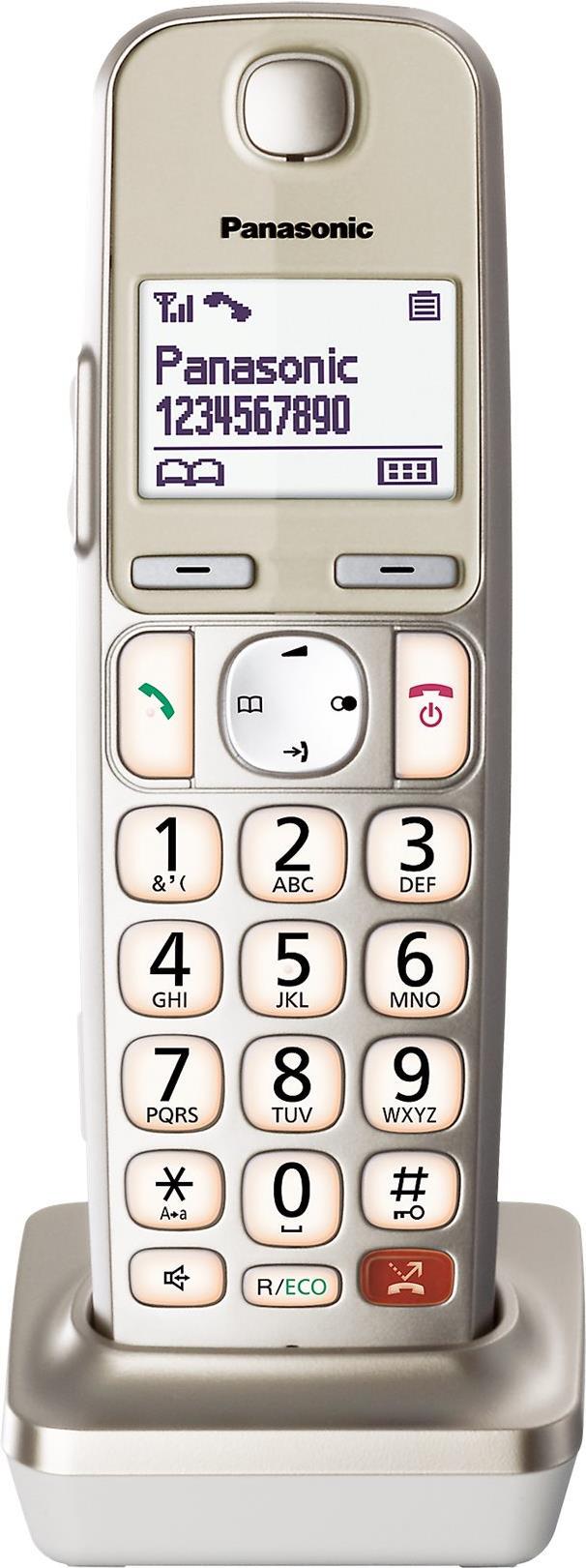 Panasonic KX-TGEA25 Cordless Extension Handset - Champagne Gold