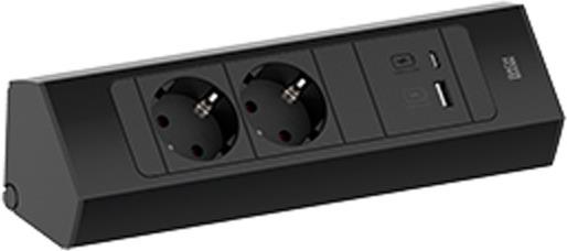 BACHMANN CASIA 2 2xCEE7/3 1xUSB A/C 22W (932.102)
