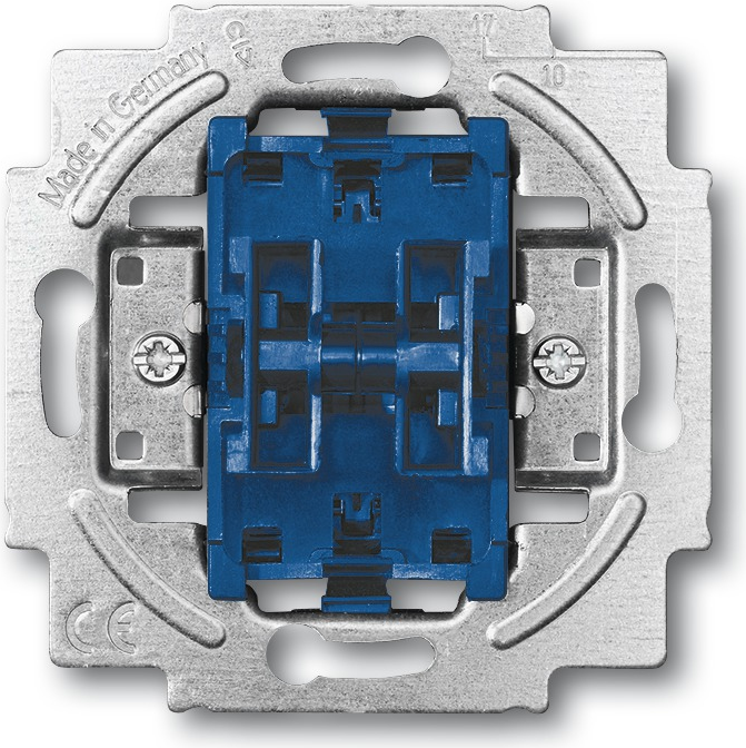 BUSCH-JAEGER Double Changeover Switch 2000/6/6US-101 (1011-0-0927)