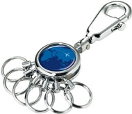 Troika Keyring Doming Motif AROUND THE WORLD (#KYR01-A037)