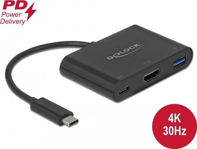 Delock Docking Station USB-C Thunderbolt 3 HDMI Black 64091