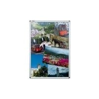FRANKEN Poster Frame DIN A2 - Silver Anodized Aluminum Snap Frame (BS0703)