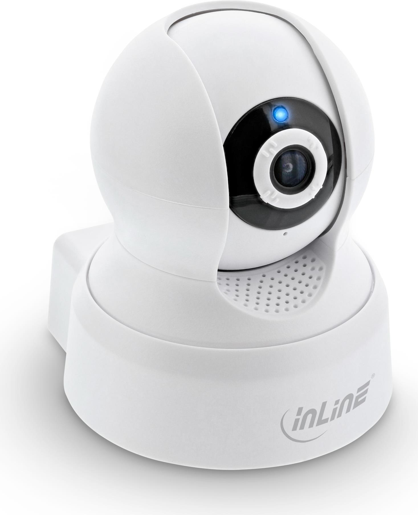 InLine SmartHome Indoor Camera - IP Security Camera - Indoor - Wired & Wireless - 45 m - Turret Mount (40156)