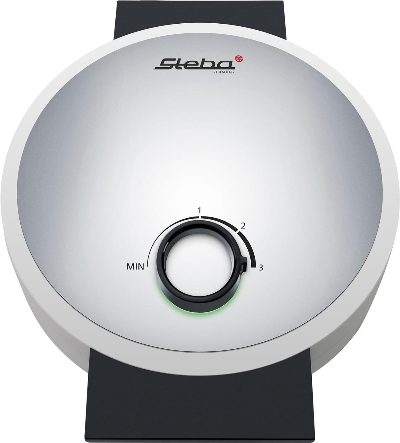 Steba WE 16 Waffle Maker for 5 Waffles - 1000 W - Silver