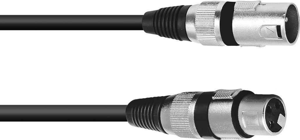 Omnitronic XLR Connection Cable 15.00 m Black (3022057N) 3-pin